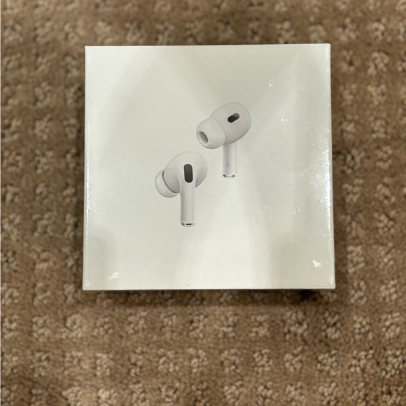 Apple AirPods Pro 2nd Generation with MagSafe Wireless Charging Case - White
